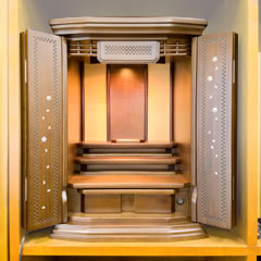 20号 市松ウォールナットの正面写真