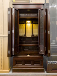 18号 紫檀木目調の正面写真