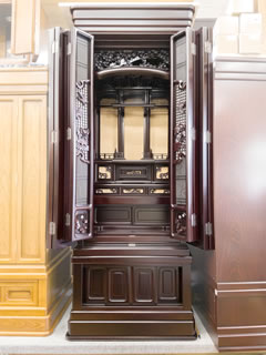 18号 紫檀調弓ランマの正面写真