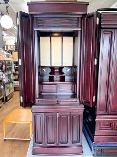 18号 香 紫檀色 台付の正面写真